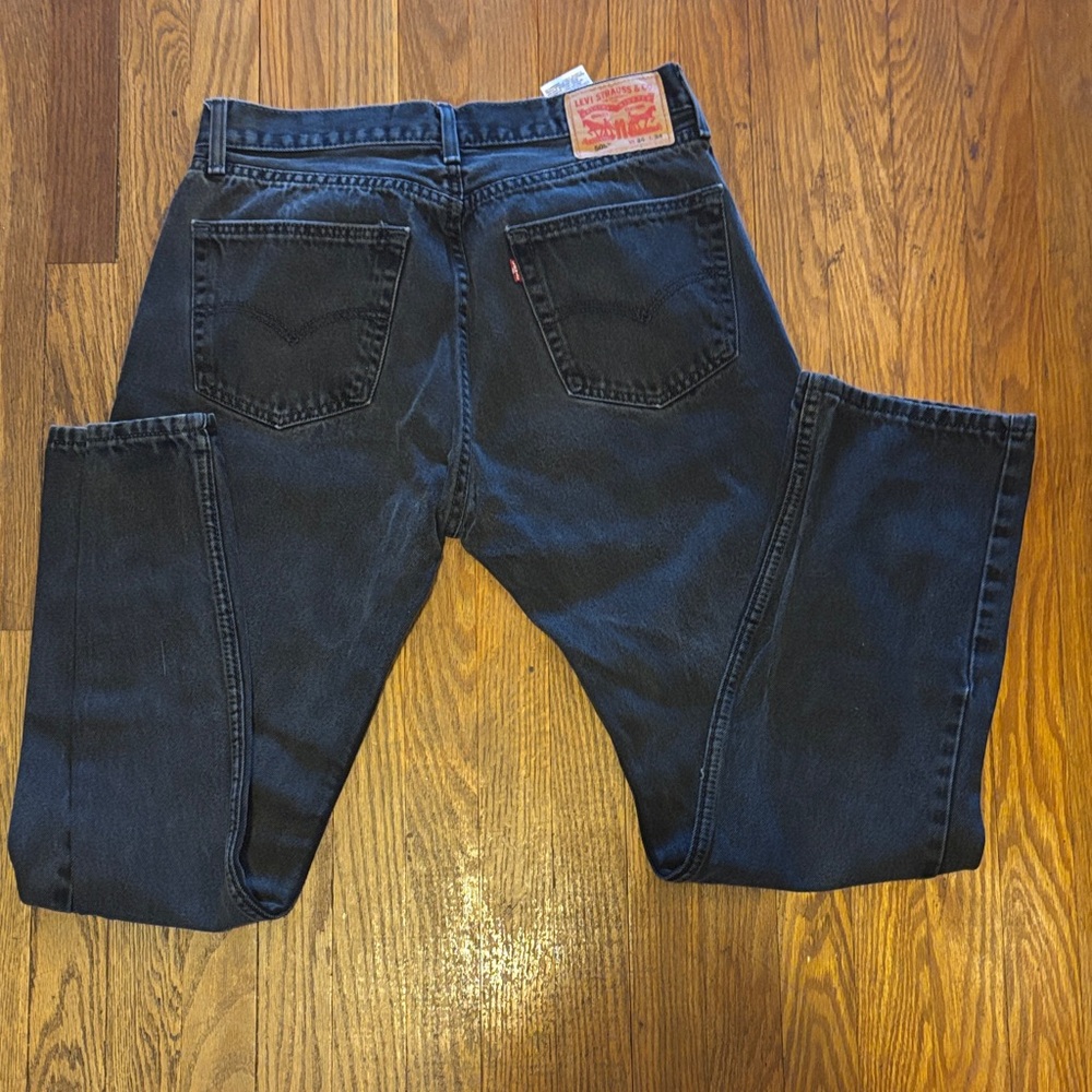 34/34 Levi's Men's Black FADED Levi’s
